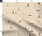 Beige Boats Nautical Sailing Gender Neutral Coastal Seaside Country Style Cottagecore Chic Beach Large Scale Custom Printed Fabric by Spoonflower Various Fabrics by the Yard or Fat Quarter